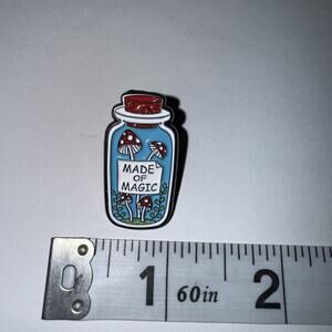 Blue Jar Made Of Magic Pin Brooch